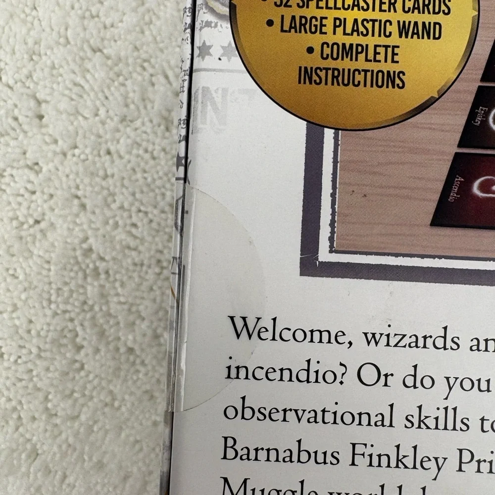 Harry Potter Spellcaster Game by Pressman-A Wand-Based Magic-Casting Game